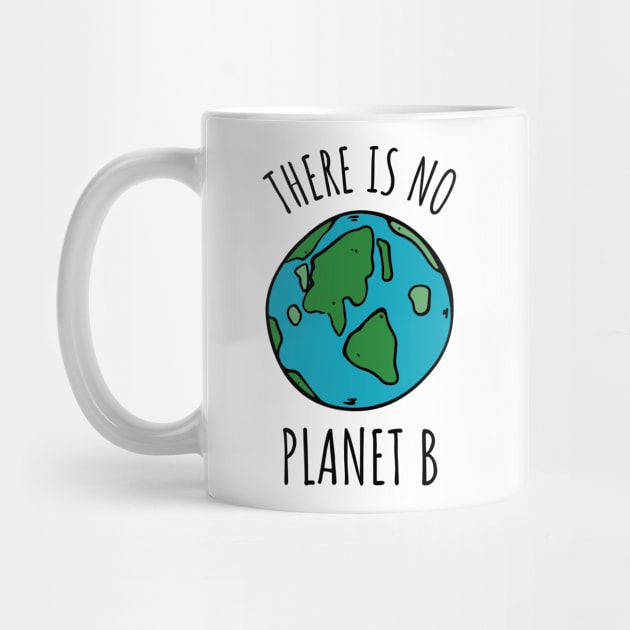 Environmental Activism - There is no planet b Typography with Earth by Inspire Enclave